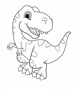 Dinossauros para colorir